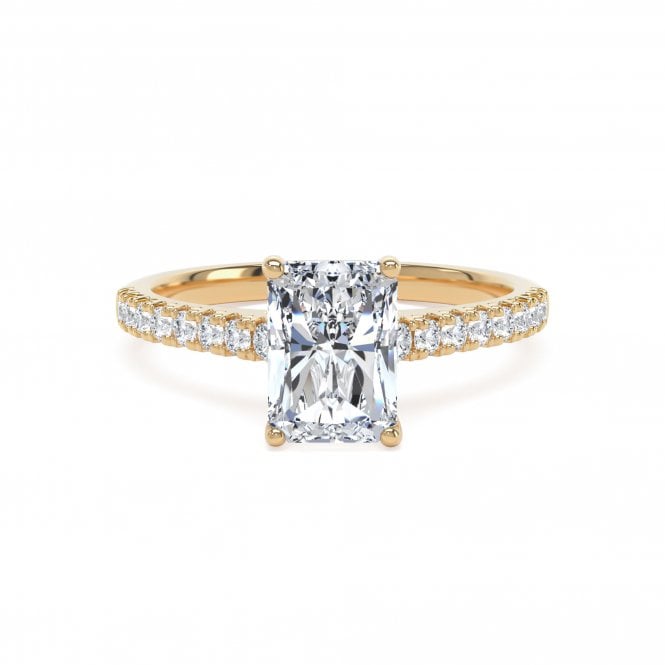 Lowry Diamonds 18ct Lab Grown Diamond Radiant Ring 1.8ct E VS