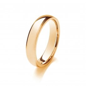 18ct Yellow Gold 5mm Court Wedding Ring