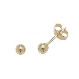 9ct 3mm Ball Studs