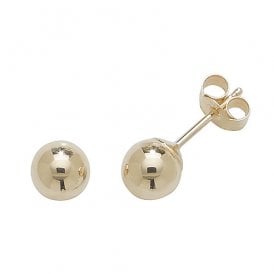 9ct 5mm Ball Studs