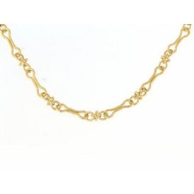 9ct 7.5" Handmade Fancy Bracelet