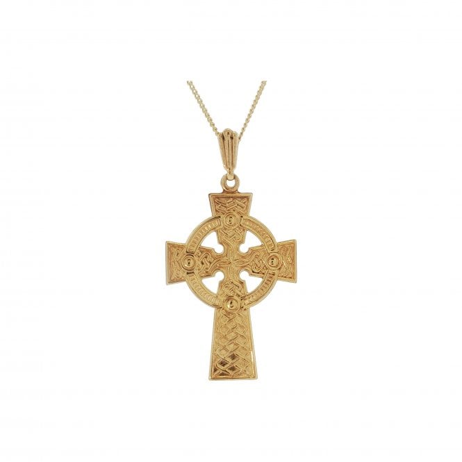 9ct Celtic Cross & Chain