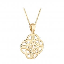9ct Celtic Knot Necklace