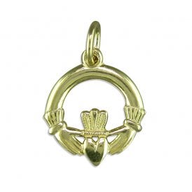 9ct Claddagh Necklace