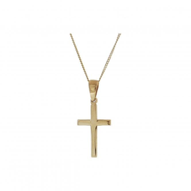 Lowry Gold 9ct Cross & Chain