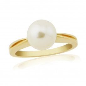 9ct Cultured Pearl Dress Ring