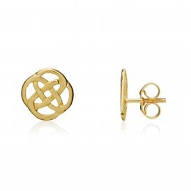 9ct Fancy Celtic Stud Earrings