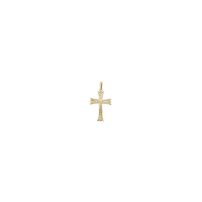 Lowry Gold 9ct Fancy Cross & Chain
