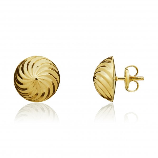 Lowry Gold 9ct Fancy Stud Earrings