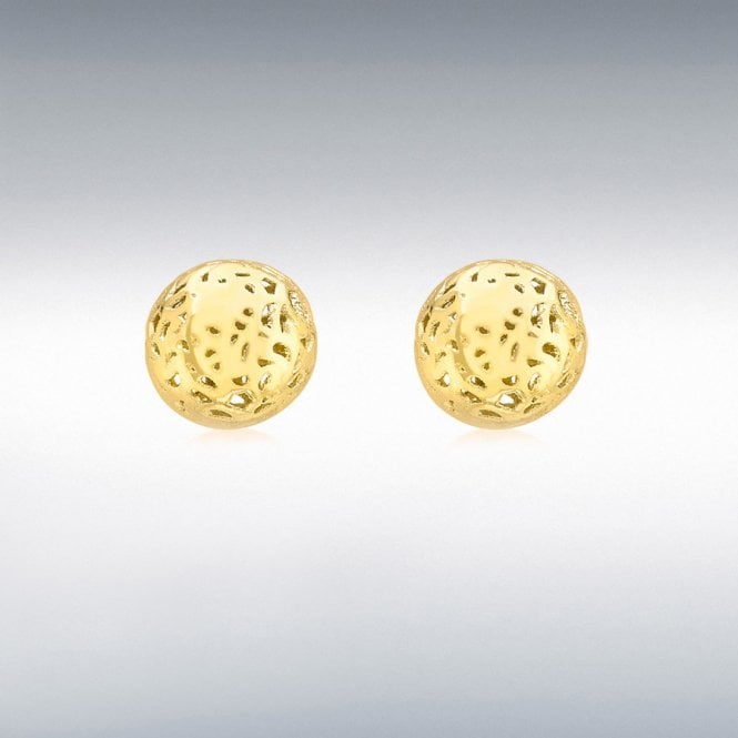 Lowry Gold 9ct Fancy Stud Earrings