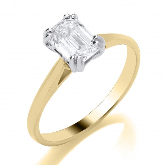 Lowry Diamonds 9ct Lab Grown Diamond Emerald Cut 1ct E VS