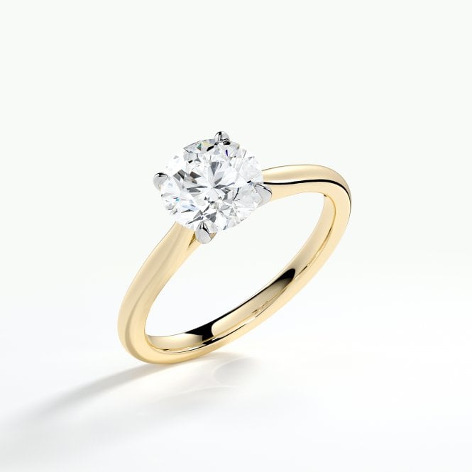 Lowry Diamonds 9ct Lab Grown Diamond Soliatire Ring E/F VS