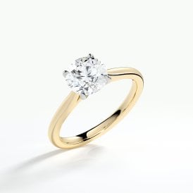 9ct Lab Grown Diamond Soliatire Ring E/F VS