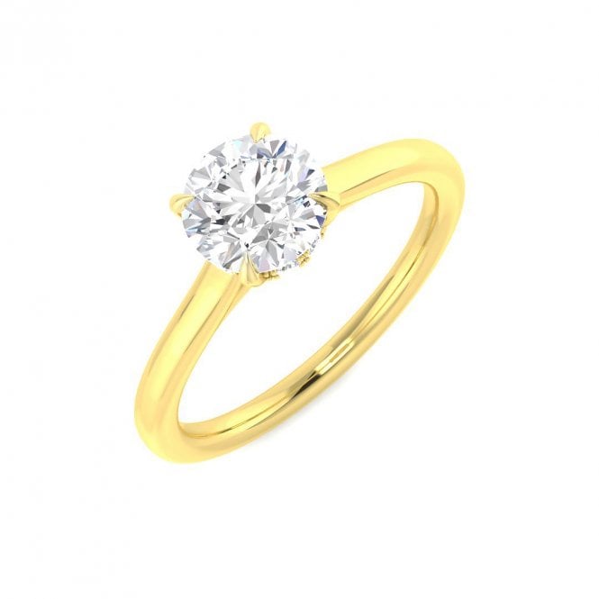 Lowry Diamonds 9ct Lab Grown Diamond Solitaire Ring 1.09ct