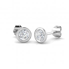 9ct Lab Grown Diamond Stud Earrings 0.57ct