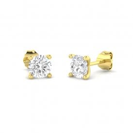 9ct Lab Grown Diamond Stud Earrings 1.44ct
