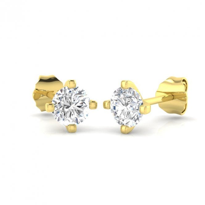 Lowry Diamonds 9ct Lab Grown Diamond Stud Earrings .73ct