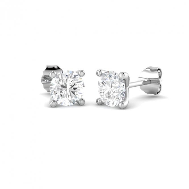 Lowry Diamonds 9ct White Gold Lab Diamond Stud Earrings 1.47ct