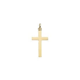 9ct Yellow Gold Cross Necklace