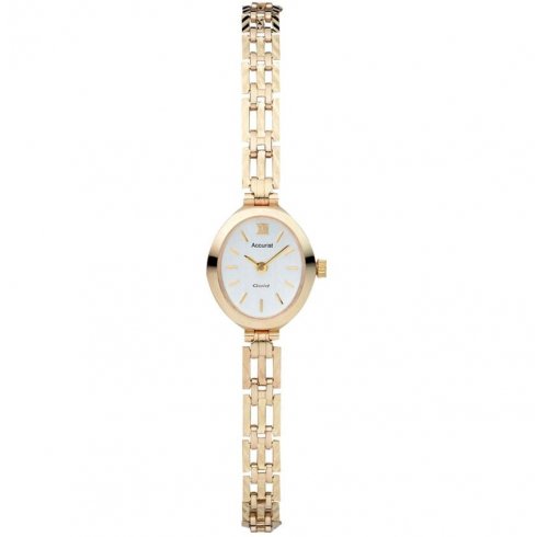 Accurist Ladies' 9ct Bracelet Watch GD10210S