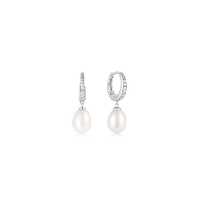 Ania Haie Jewellery Ania Haie CZ Pearl Drop Earrings