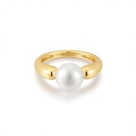 Ania Haie Freshwater Sphere Pearl Ring