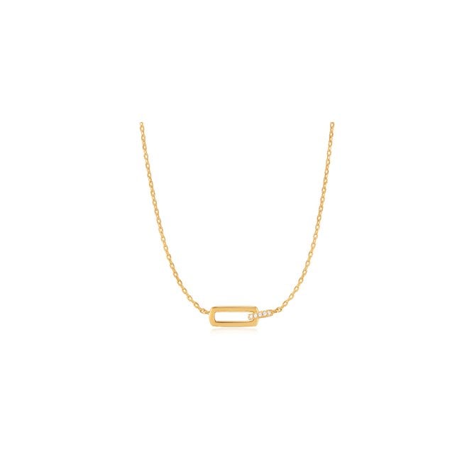 Ania Haie Jewellery Ania Haie Glam Interlock Necklace N037-01G