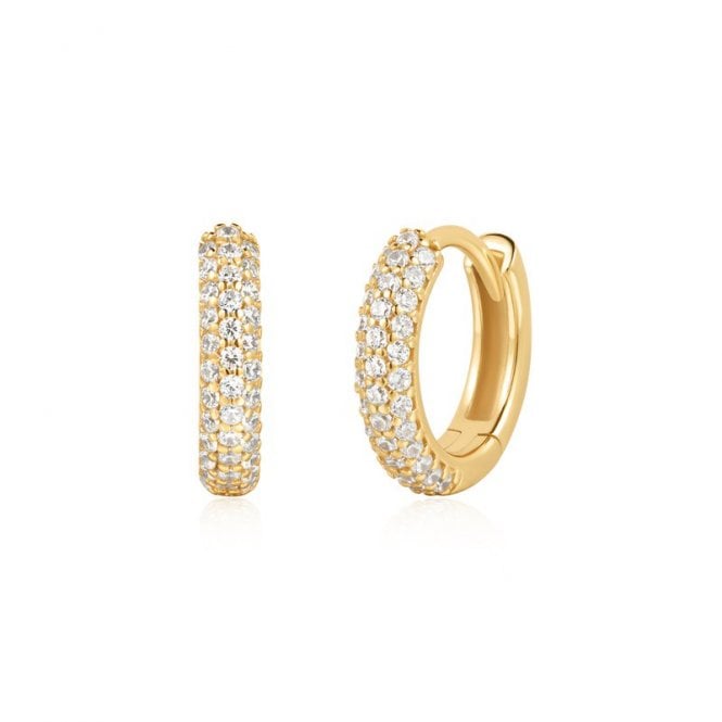 Ania Haie Jewellery Ania Haie Gold Plated Huggies E057-04G