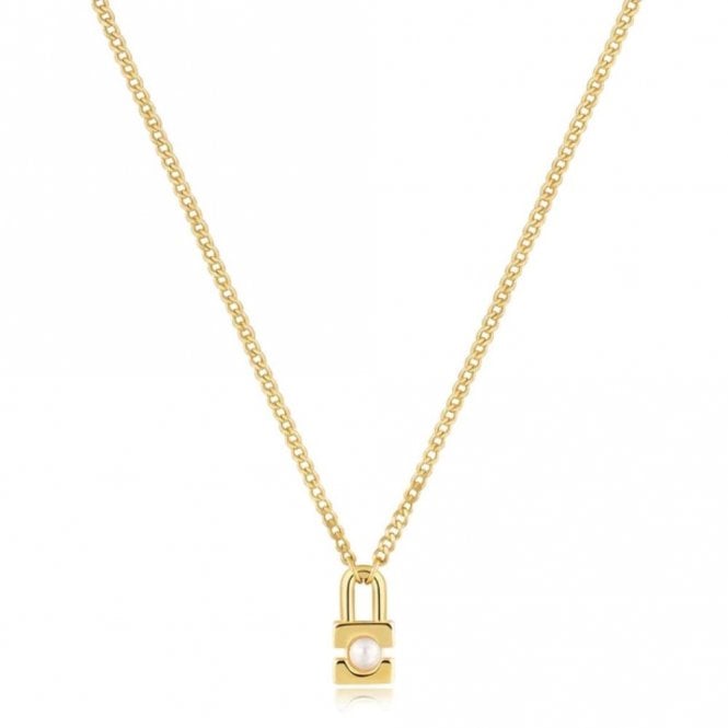 Ania Haie Jewellery Ania Haie Gold Plated Pearl Necklace N054-02G