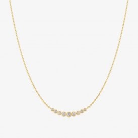 Ania Haie Graduated Bezel Set Necklace