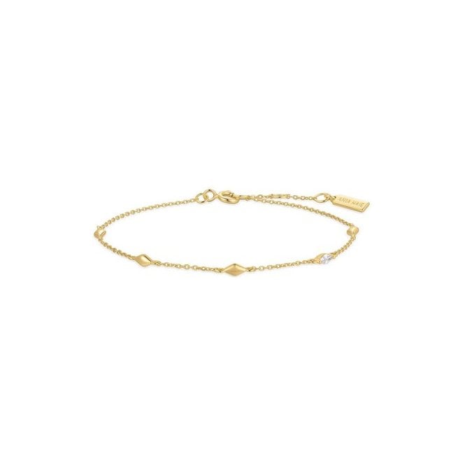 Ania Haie Jewellery Ania Haie Rhombus Station Bracelet B066-03G