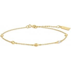 Ania Haie Rhombus Station Bracelet B066-03G