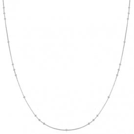 Ania Haie Silver Mini Bead Station Necklace N066-02H