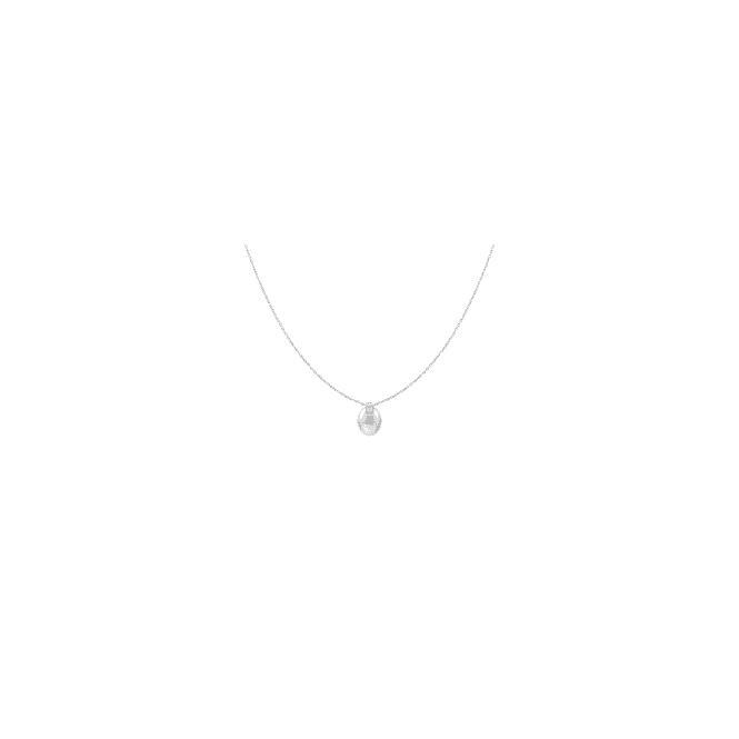 Ania Haie Jewellery Ania Haie Silver Oval Charm Necklace N062-03H