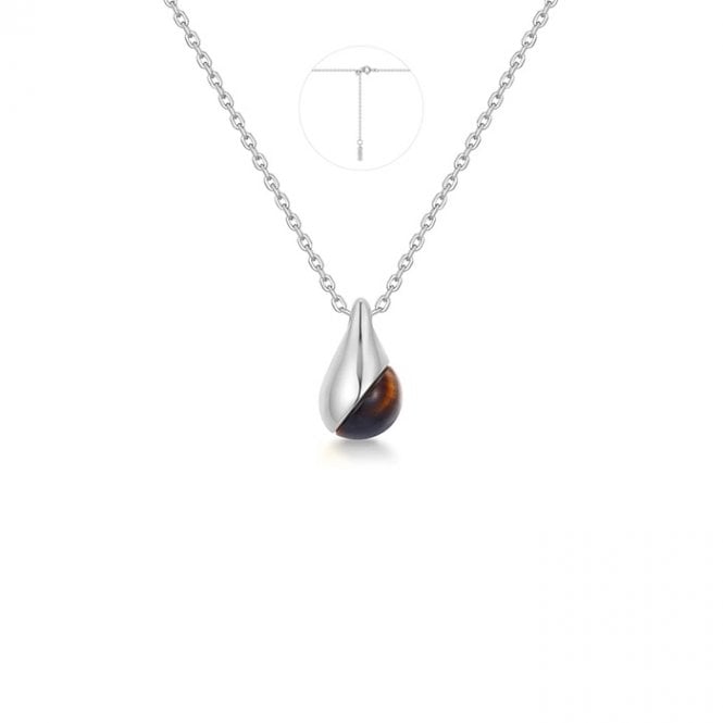 Ania Haie Jewellery Ania Haie Silver Tigers Eye Necklace
