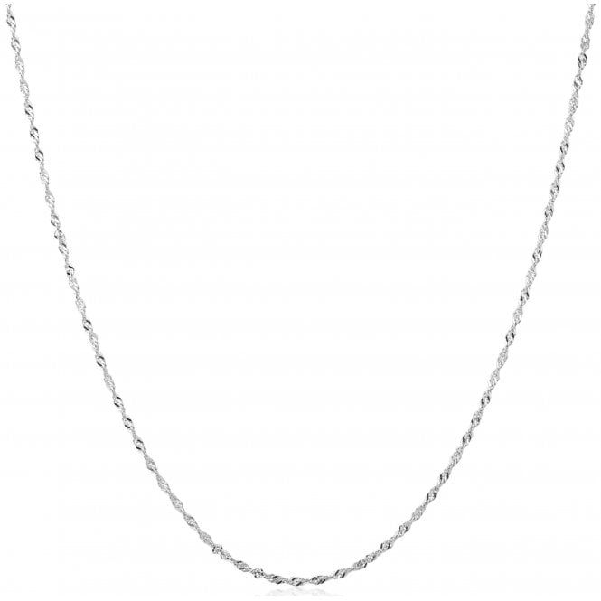 Ania Haie Jewellery Ania Haie Silver Twisted Chain Necklace N074-35H