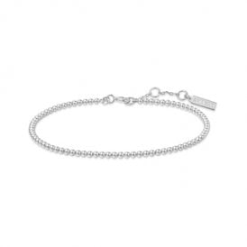 Ania Haie Sterling Silver Beaded Bracelet