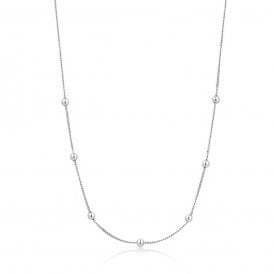 Ania Haie Sterling Silver Modern Beaded Necklace N002-03H