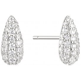 Ania Haie Sterling Silver Pave Stud Earrings