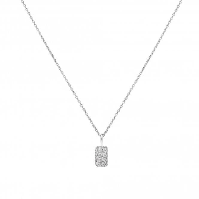 Ania Haie Jewellery Ania Haie Sterling Silver Pavé Pendant Necklace N064-01H