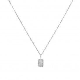 Ania Haie Sterling Silver Pavé Pendant Necklace N064-01H