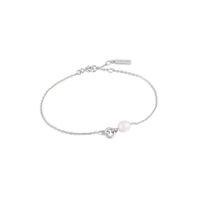 Ania Haie Jewellery Ania Haie Sterling Silver Pearl Bracelet B043-01H