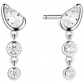 Ania Haie Sterling Silver Teardrop Earrings