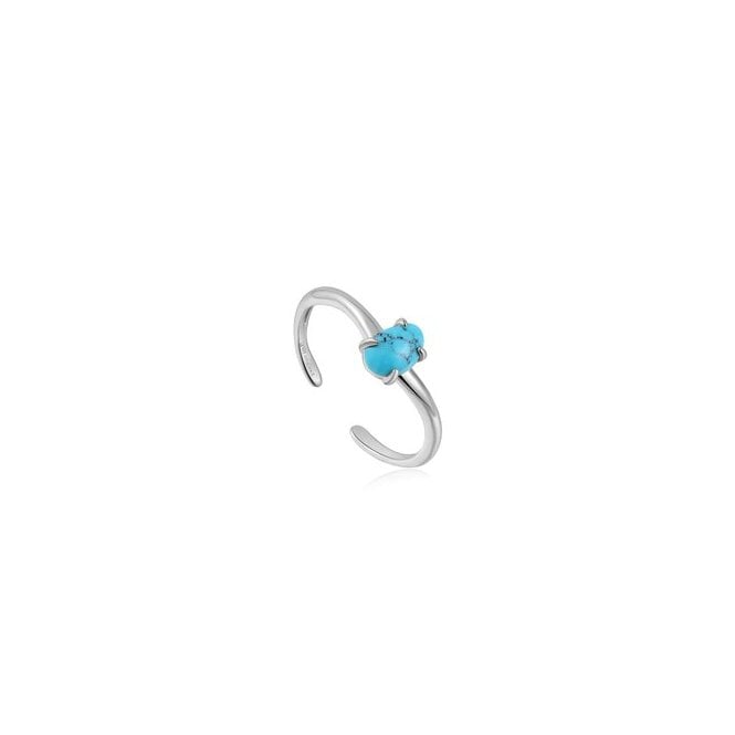 Ania Haie Jewellery Ania Haie Sterling Silver Turqoise Ring R044-01H