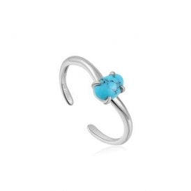 Ania Haie Sterling Silver Turqoise Ring R044-01H