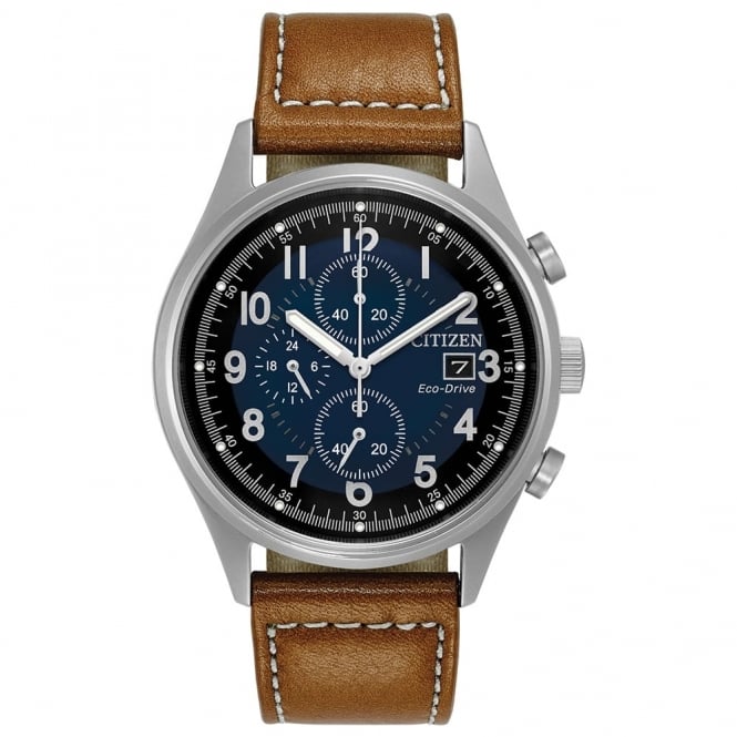Citizen Men's Eco-Drive Chronograph Strap Watch CA0621-05L