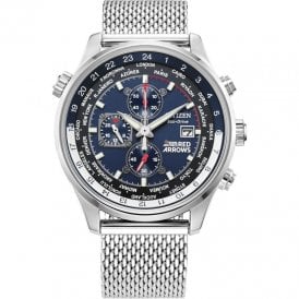 Citizen Men's Eco-Drive Red Arrows Bracelet Watch CA0081-78L