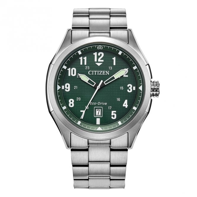 Citizen Men's Eco Drive Terra Force Bracelet Watch AW1890-51X