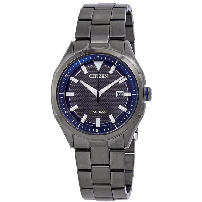 Citizen Men's Eco Drive Titanium Bracelet Watch AW1147-52L