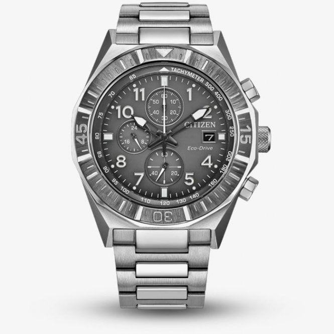 Citizen Men's Nighthawk Chronograph Bracelet Watch CA0890-54H